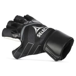 SELECT Goalkeeper Gloves - Futsal Liga 9 SELECT Goalkeeper Gloves - Futsal Liga -Pro Sport Verkauf 10484939 500085 black white 33 Futsal Liga v24 gloves front2