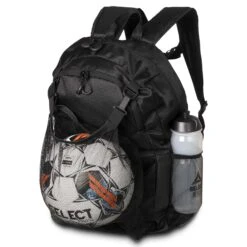 SELECT Backpack With Net For Ball - Milano 5 SELECT Backpack With Net For Ball - Milano -Pro Sport Verkauf 8558423 830028 black Backpack milano with net for ball or boots with water bottle and ball