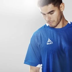 SELECT Spain Short Sleeve Player Shirt 35 SELECT Spain Short Sleeve Player Shirt -Pro Sport Verkauf 8559559 600069 blue Player Shirt SS Spain closeup