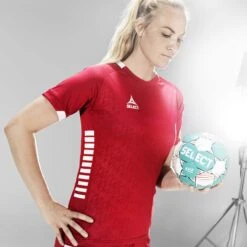 SELECT Spain Short Sleeve Player Shirt - Women 34 SELECT Spain Short Sleeve Player Shirt - Women -Pro Sport Verkauf 8573811 600070 red Players Shirt SS Spain Women action 1