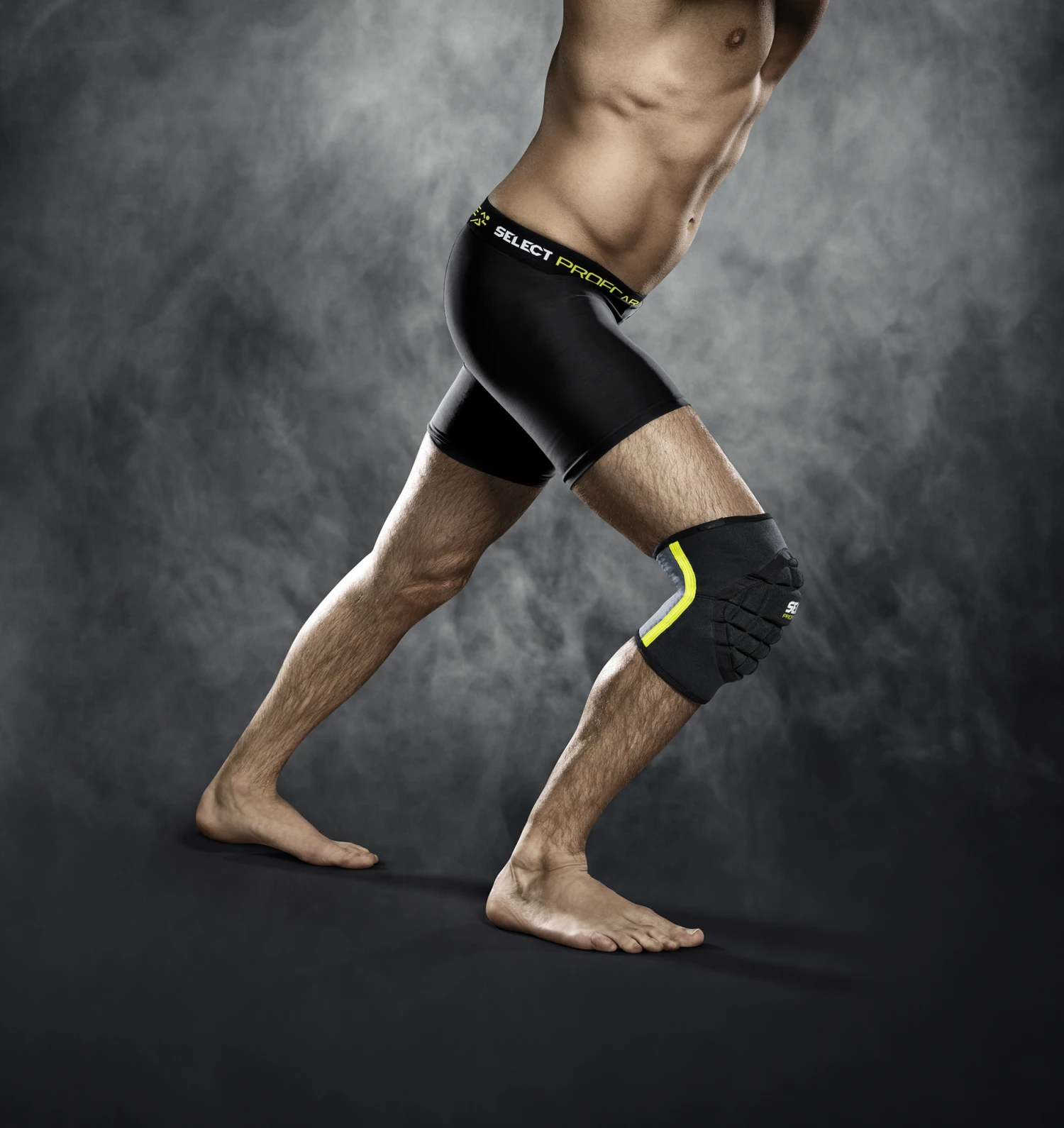 Select Kniebandage Handball Unisex - Schwarz 1 Select Kniebandage Handball Unisex - Schwarz