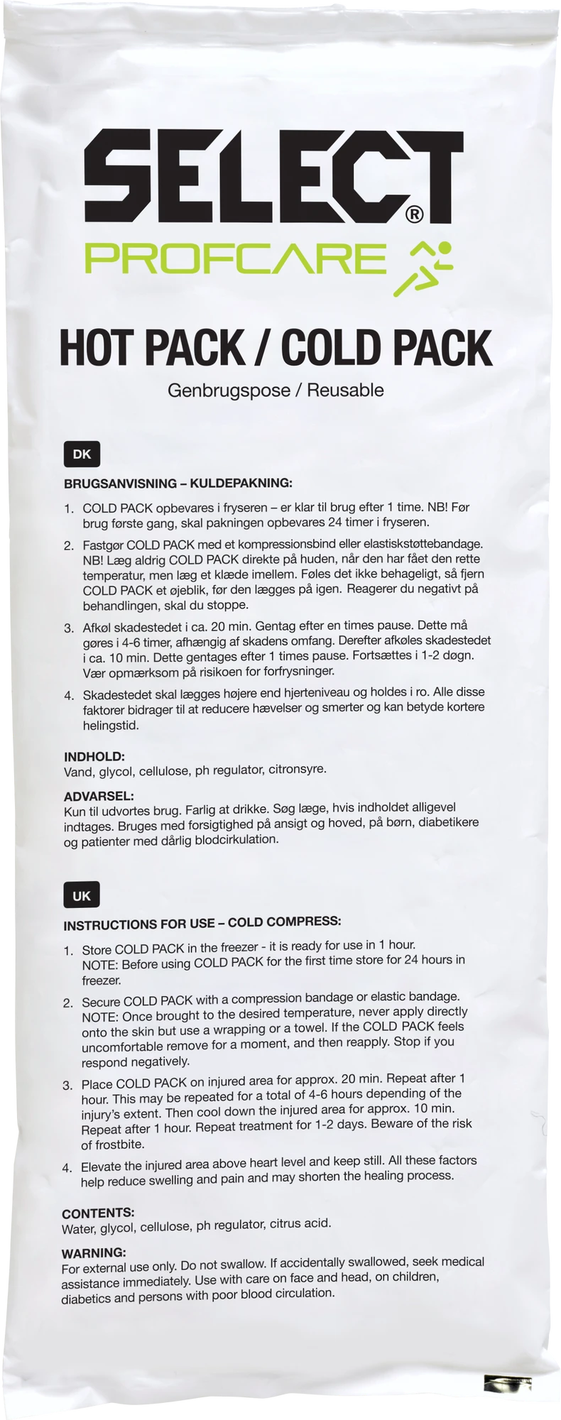 Select Hot-Cold Pack - Weiß 1 Select Hot-Cold Pack - Weiß
