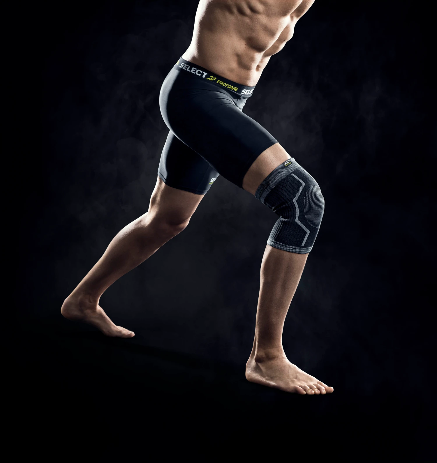 Select Elastische Kniebandage 2.0 - Schwarz 1 Select Elastische Kniebandage 2.0 - Schwarz